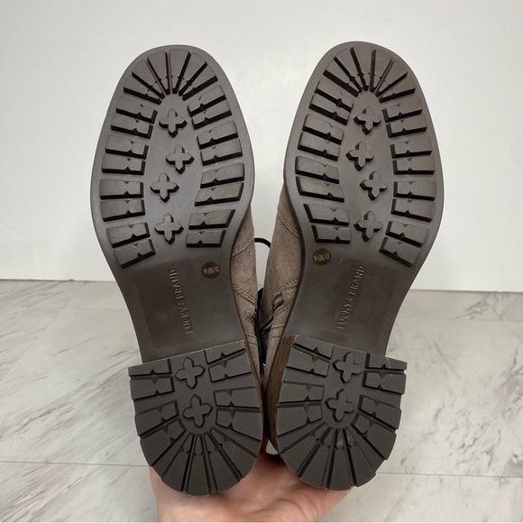 New! Lucky Brand Dareek Lace Up Combat Bootie 9 1/2 M - Picture 13 of 14